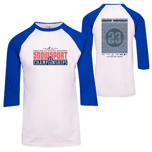 ISS NSW/ACT/QLD State Champs 3/4 Sleeve Tee Men