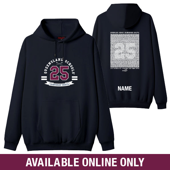 2025 Queensland Schools' Championship Regatta Hoodie with CUSTOM NAME