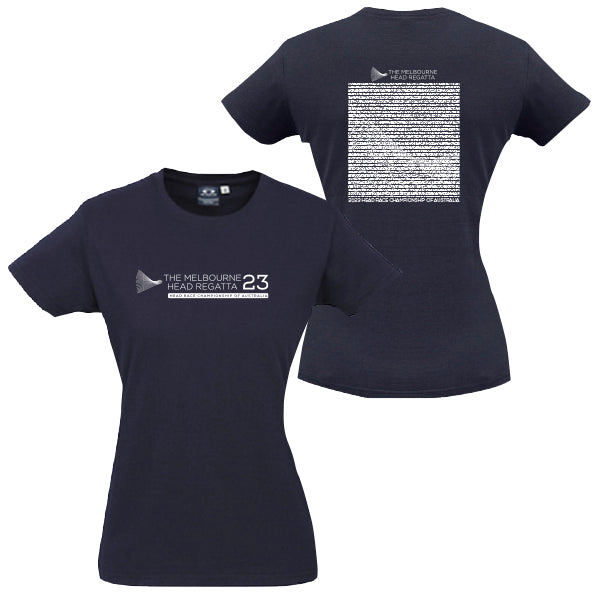 The Melbourne Head Tee Women - Navy