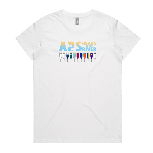 2025 VIC APS HOR Tee Women - White