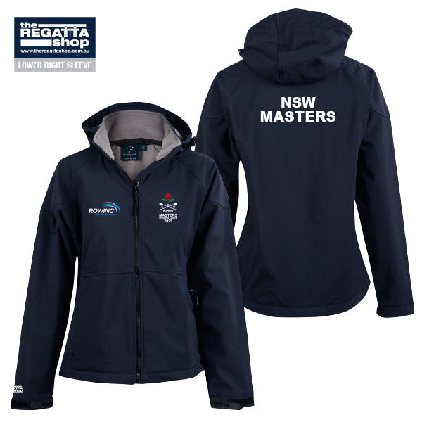 NSW Masters Team Softshell Jacket Women