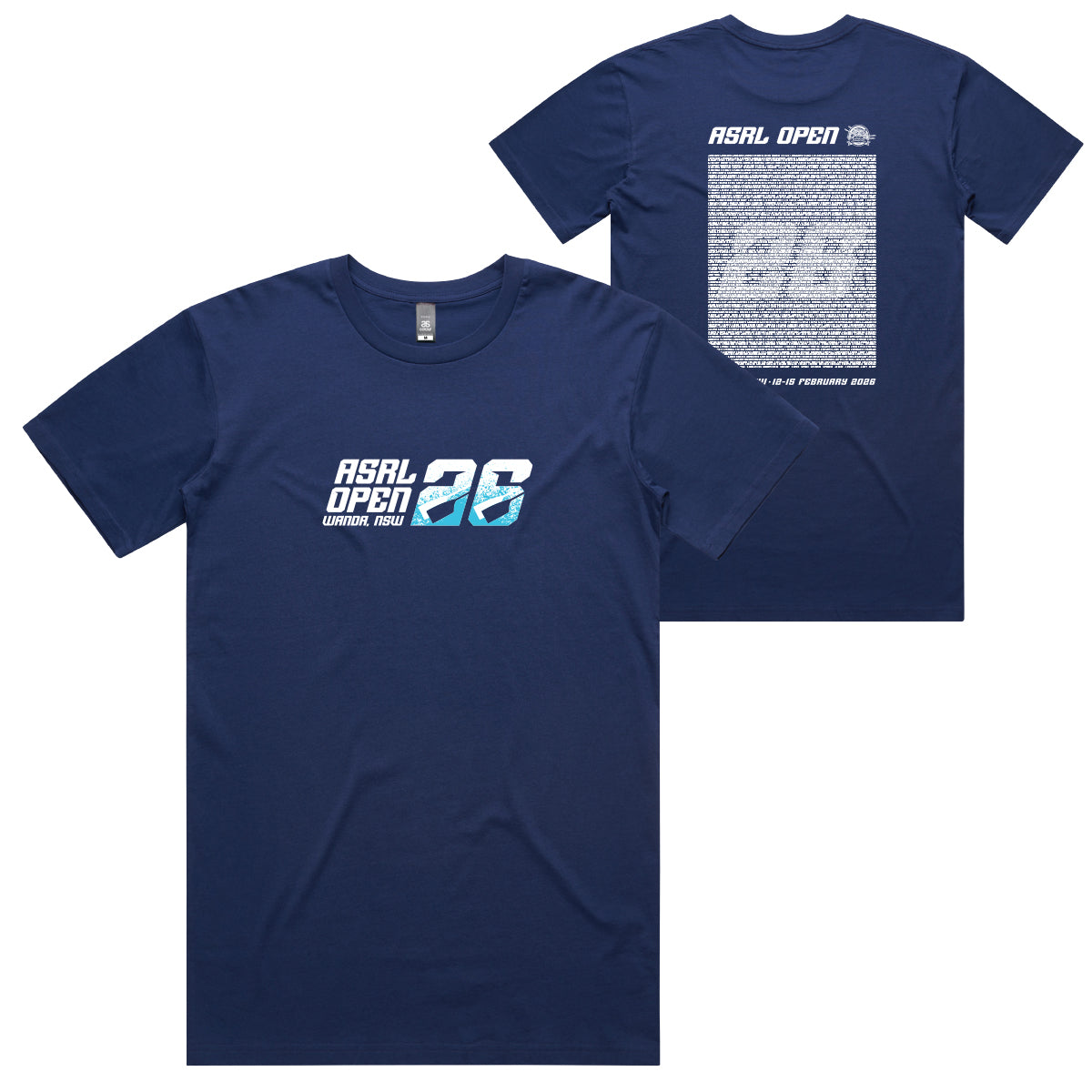 2026 ASRL Open Championships Tee Men - Cobalt – The Regatta Shop