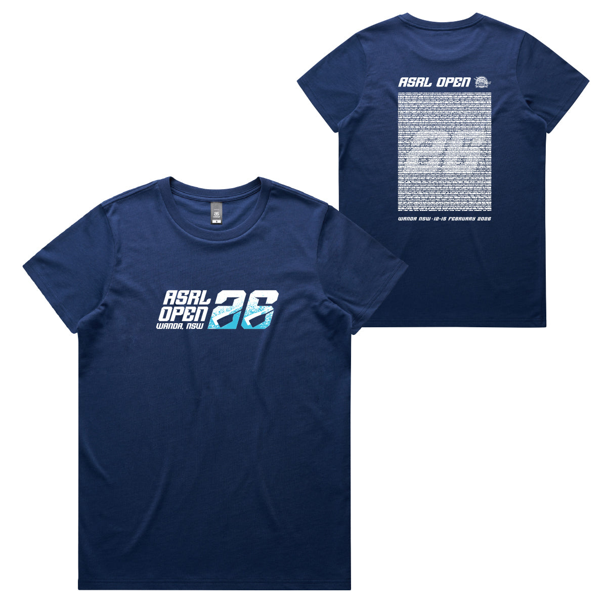 2026 ASRL Open Championships Tee Women - Cobalt – The Regatta Shop