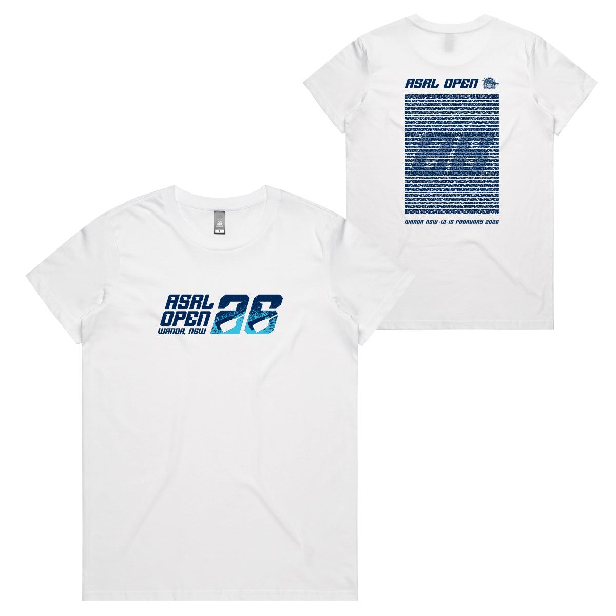 2026 ASRL Open Championships Tee Women - White – The Regatta Shop
