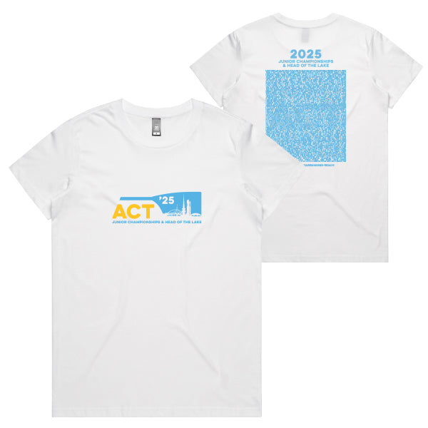2025 ACT Junior Championships & HOTL Tee Women - White