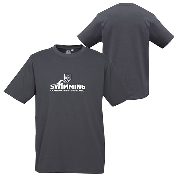 AGSV Swimming Champs Tee Men - Charcoal