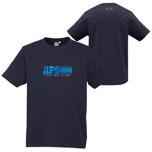 VIC APS Combined Swimming & Diving Sports Tee Men - Navy