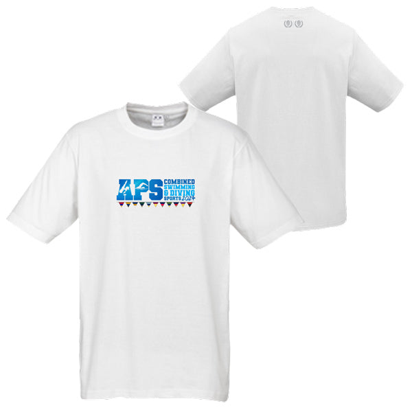 VIC APS Combined Swimming & Diving Sports Tee Men - White