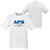 APS Girls & Boys Combined Athletics Tee Men - White