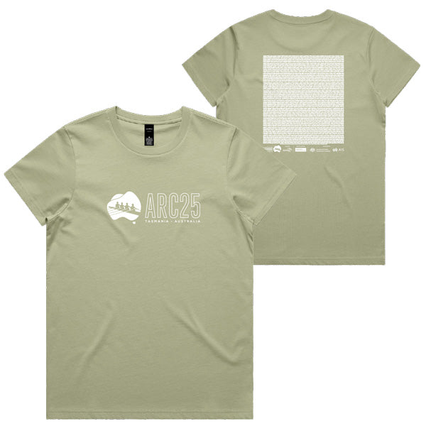 2025 ARC Cotton Tee Women - Pistachio