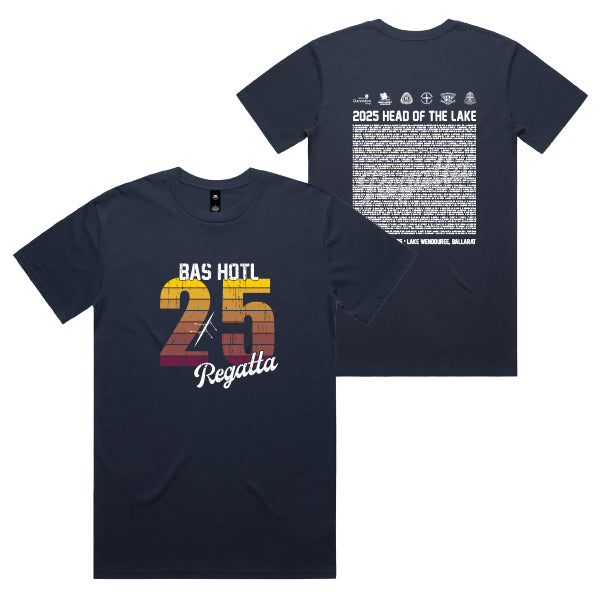 Head of the Lake Ballarat - Damascus College Tee Men - Midnight Blue