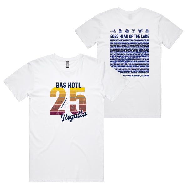 Head of the Lake Ballarat - Damascus College Tee Men - White