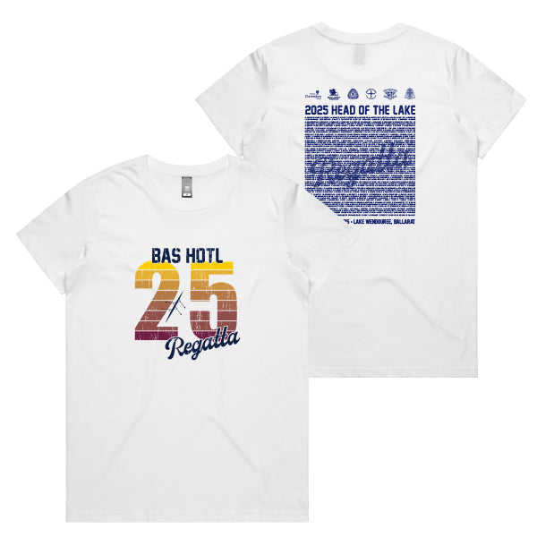 Head of the Lake Ballarat - Damascus College Tee Women - White