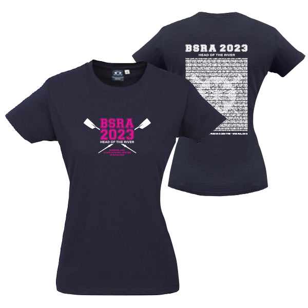 BSRA Head of the River Tee Women - NAVY