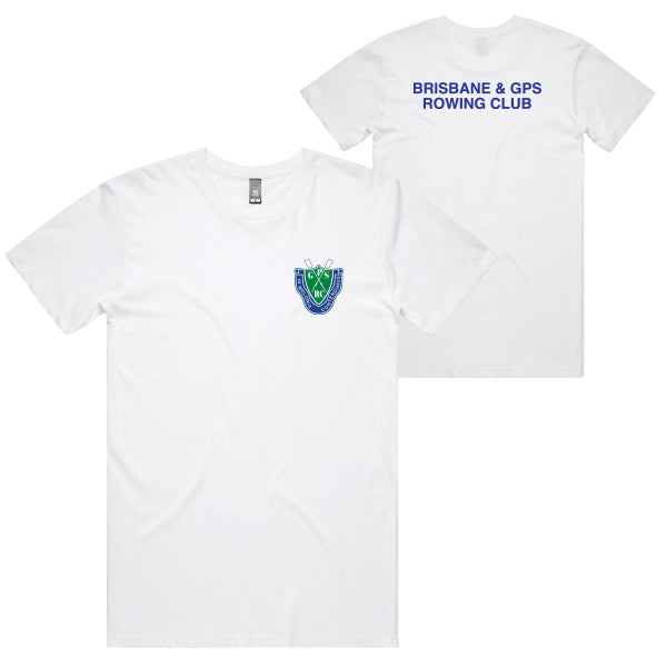 Brisbane & GPS Rowing Club Tee Men - White