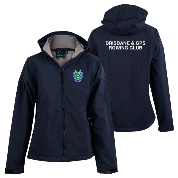 Brisbane & GPS Rowing Club Softshell Jacket Women