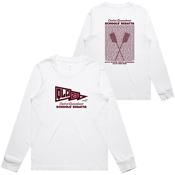 2025 Central Queensland Schools Regatta Long Sleeve Tee Ladies