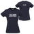 Elmer Netball Region Tee Women with Custom Name - Navy