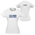 Elmer Netball Region Tee Women with Custom Name - White
