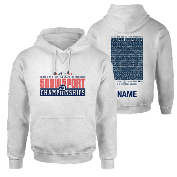 ISS NSW/ACT/QLD State Champs Hoodie with CUSTOM NAME