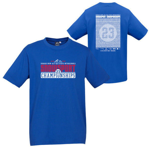 ISS NSW/ACT/QLD State Champs Tee Kids - Royal
