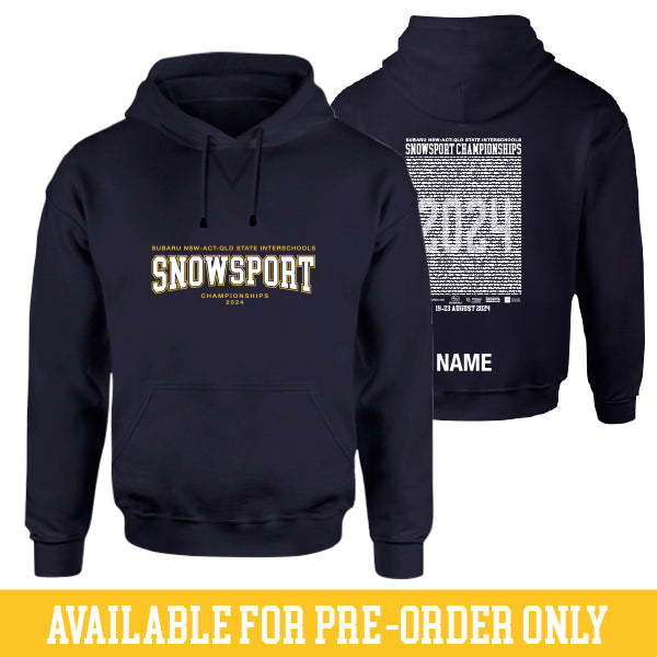 ISS NSW/ACT/QLD State Champs Hoodie with CUSTOM NAME