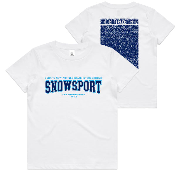 ISS NSW/ACT/QLD State Champs Tee Kids - White