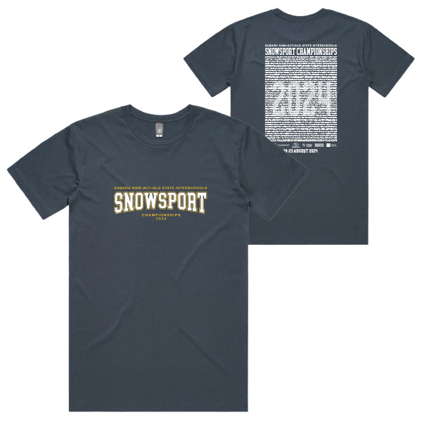 ISS NSW/ACT/QLD State Champs Tee Men - Petrol Blue