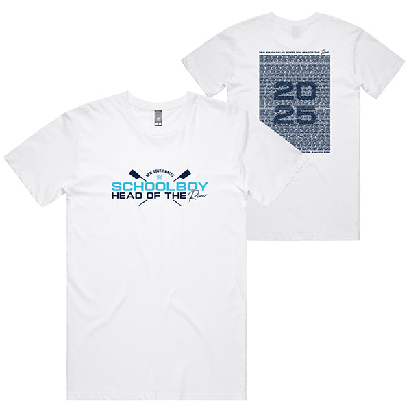 2025 NSW Schoolboy Head of the River Tee - White