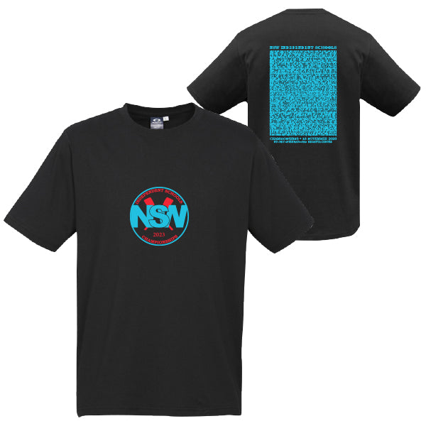 NSW Independent Schools Champs Tee Men - Black