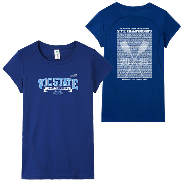 2025 RV Junior & Inter Schoolgirls State Champ Performance Tee Women
