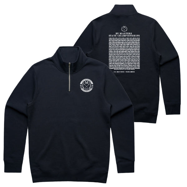 2025 RV Masters State Championships 1/2 Zip Mens