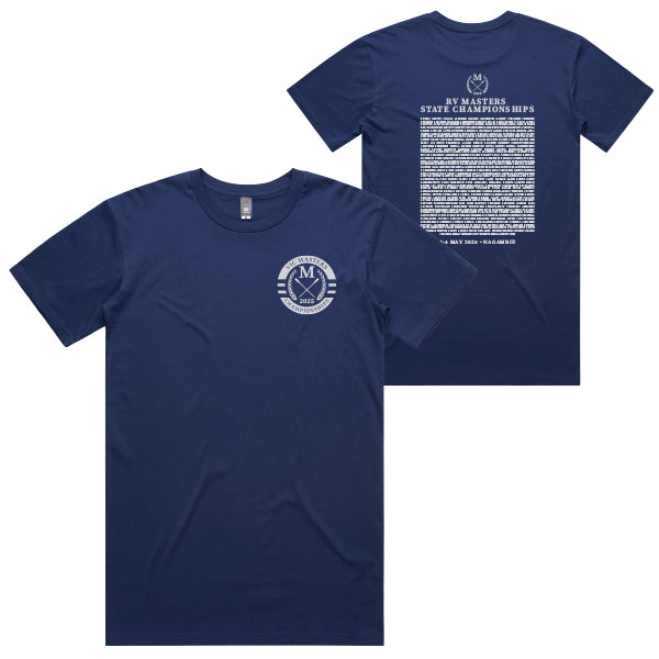 2025 RV Masters State Championships Tee Men - Cobalt