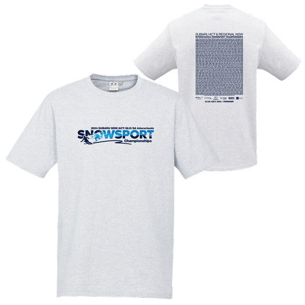 SUBARU ACT & Regional NSW ISSC Tee Kid - Snow Marle
