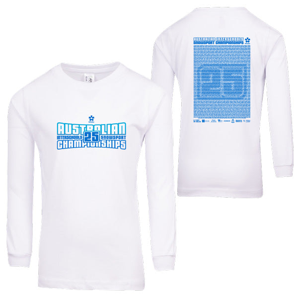 2025 AUS ISSC Long Sleeve Tee Kids