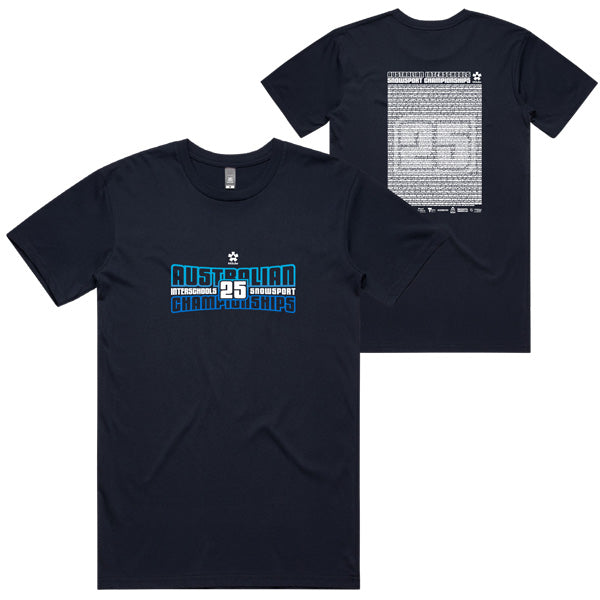 2025 AUS ISSC Tee Men - Navy