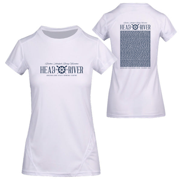 2025 BSRA Head of the River Performance Tee - White