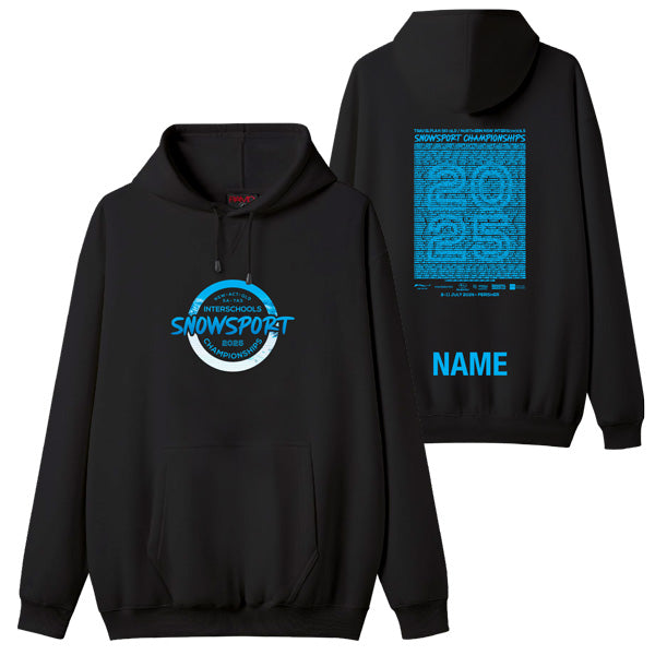 2025 TRAVELPLAN SKI QLD & Northern NSW ISSC Hoodie with CUSTOM NAME
