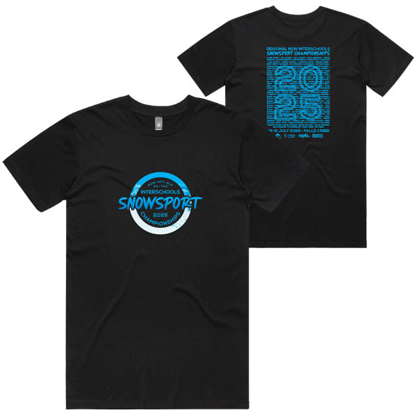2025 Regional NSW ISSC Tee Men - Black
