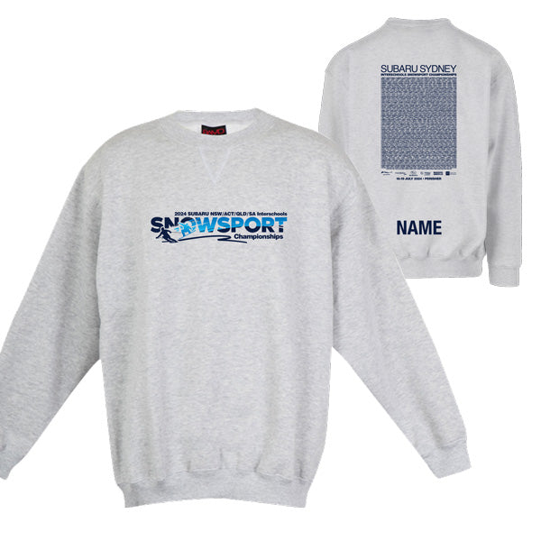 SUBARU Sydney Regional ISSC Crew Neck Unisex CUSTOM NAME