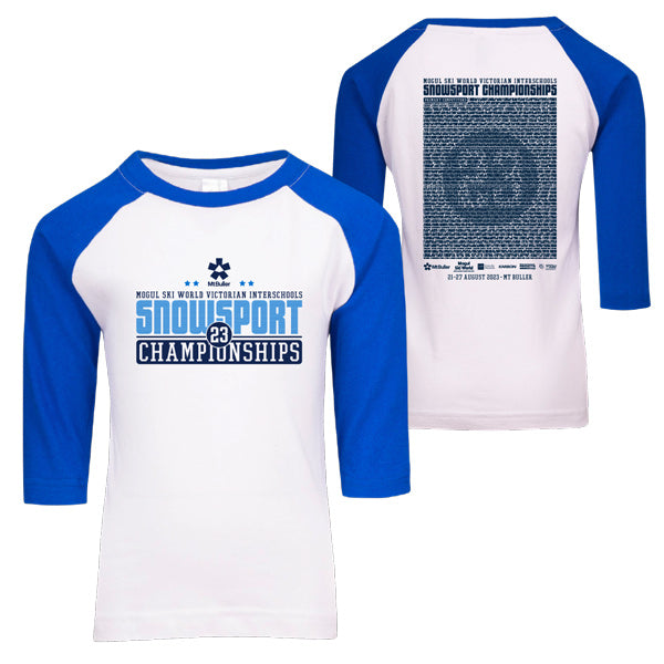 VIC Secondary State ISSC 3/4 Sleeve Tee Kids