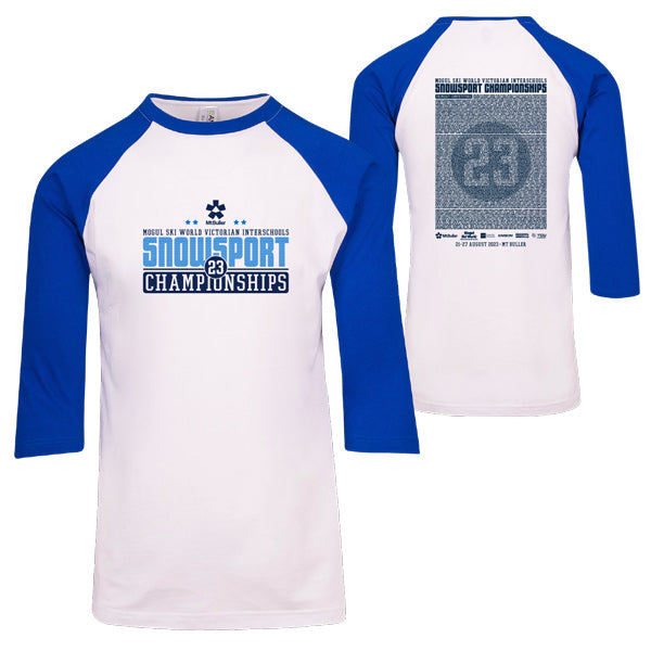 VIC Secondary State ISSC 3/4 Sleeve Tee Men