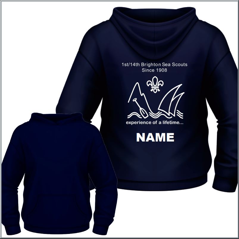 Brighton Sea Scouts Pullover Hoodie - Individual Name