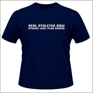 Real Athletes Row - Unisex T Shirt